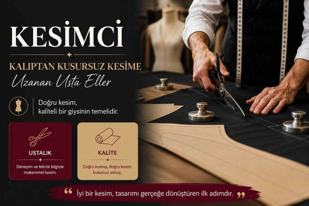 Kesimci Ne İş Yapar? Tekstilde Kesim ve Pastal Süreci