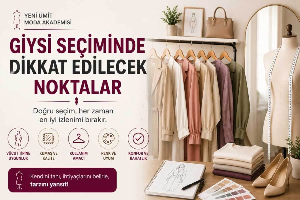 Giysi Seçiminde Dikkat Edilecek Noktalar