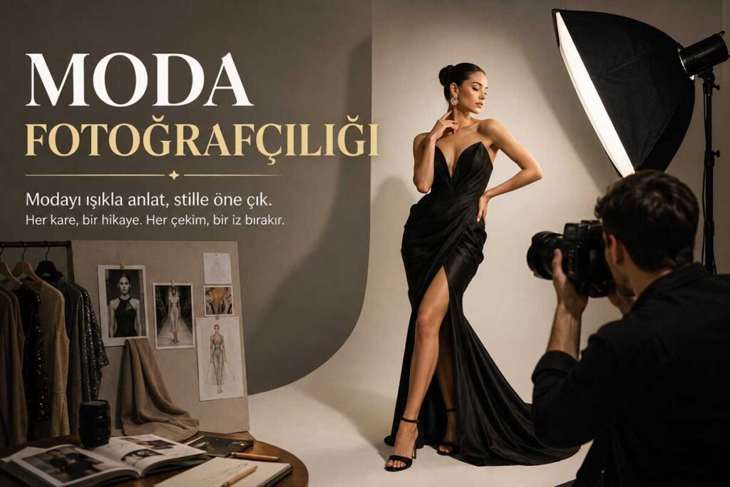 Moda Fotoğrafçılığı Nedir? Çekim Türleri ve Temel Teknikler