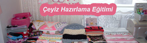 Çeyiz ve Mefruşat Hazırlama Kursu 2025 mefruşat kursu