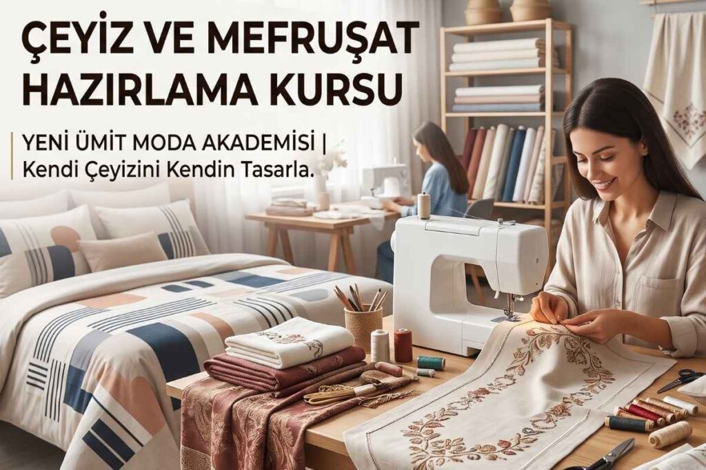 Çeyiz Hazırlama Kursu ve Mefruşat Eğitimi