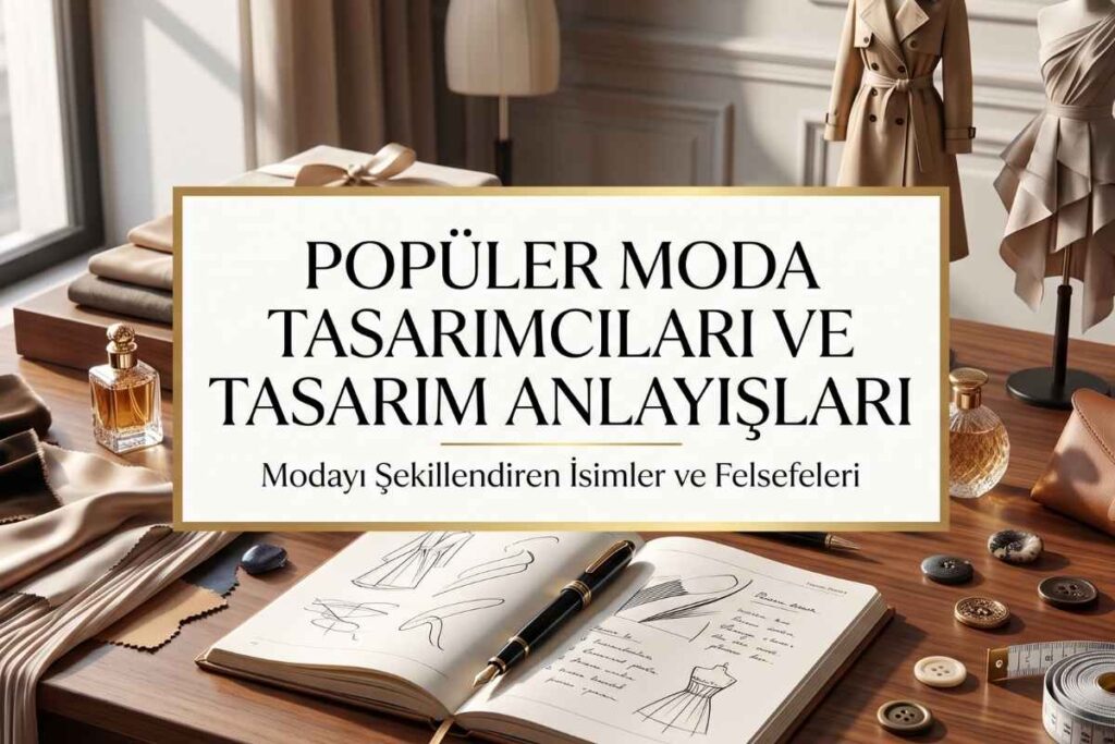 Popüler Moda Tasarımcıları ve Tasarım Anlayışları