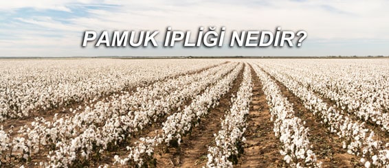 Pamuk İpliği Çeşitleri ve Özellikleri 2025 pamuk ipliği