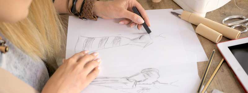 Kolay çizimler elbise