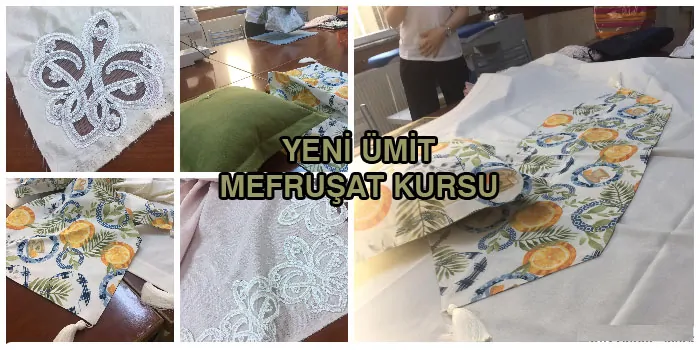 Mefruşat Kursunda Yapılan Ürünler