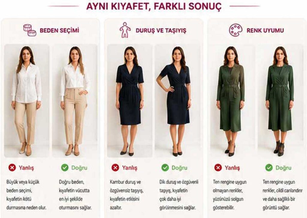 Aynı Kıyafet Neden İki Kişide Farklı Durur?