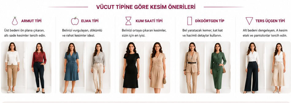 Aynı Kıyafet Neden İki Kişide Farklı Durur? Vucut tipine göre kesim önerileri