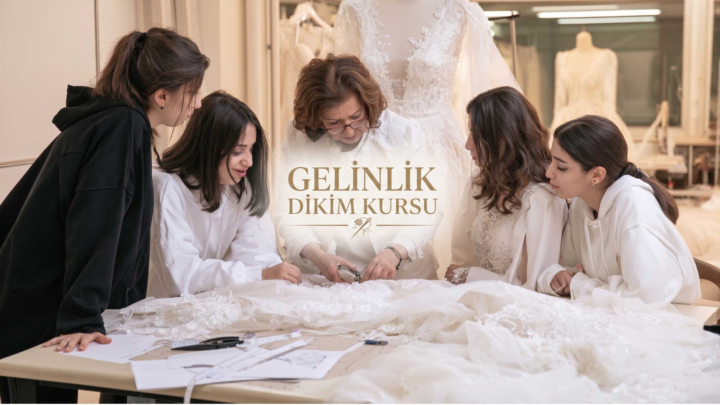 Gelinlik Dikim Kursu